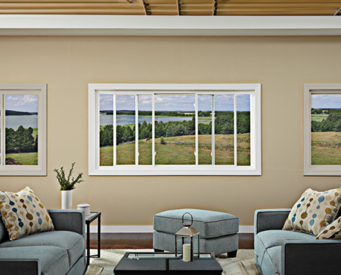 Horizontal Slider Window.