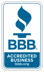 Better Business Bureau Accredited Business.